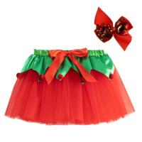 ราคา Christmas Tutu Dress Toddler Christmas Tutu Dance Skirt Layered Party Dress with Bow Hair Clip Christmas Costume for Little Girls regular (20755914130)