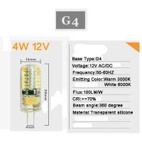 ราคา โคมไฟหลอดไฟ LED แสงสปอตไลท์ G9 G4 GU5 3ความสว่างสูง AC 220V AC DC 12V 1W 2W 3W 4W 5W 7W (7794087327)