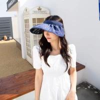 ราคา หมวกเชลล์เกาหลี หมวกแก๊ป หมวกปีกกว้าง กันUV หมวกพับเก็บได้ หมวกแก็ปครึ่งหัว สามารถม้วนเป็นที่คาดผมได้ หมวกเที่ยวทะเล หมวกแฟชั่นสตรี (14145496621)