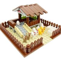 ราคา Creator City Farm Building Blocks Animals Set Pigpen Doghouse Henhouse Pig Dog Toys For Children Countryside City Bricks Model ๑ (15020581440)
