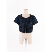 ราคา Lyn around เสื้อคลุมแขนสั้น ผ้าทอ มีซับใน กระดุมเดี่ยว ป้ายแบรนด์ระบุไซส์ M Preloved (20690188218)