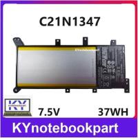 ราคา BATTERY ORIGINAL ASUS แบตเตอรี่ ของแท้ ASUS A555L X555 K555L F555LF F555LD DM513H XX243H XX308H A555LF555X555 X555LAX555 C21N1347 (19976430651)