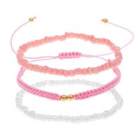 ราคา 3ชิ้น Boho ข้าวเม็ดไข่มุกเทียมสร้อยลูกปัดแบบยางยืดกำไลข้อมือสำหรับผู้หญิงแบบปรับได้ชุดถักชุดสร้อยข้อมือของขวัญเครื่องประดับอัญมณี (20825103072)