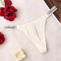 ราคา Jingbianxian 2023 Victoria S S S Secret Fashion ชุดชั้นในขนาดพลัสไซส์ชุดชุดชั้นในเซ็กซี่แบบกระทัดรัดดัน1ชิ้นชุดชั้นในไรน์สโตนตัวอักษร Se (20629056653)