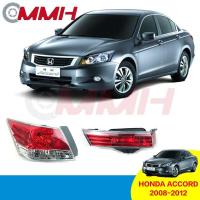 ราคา สำหรับ Honda Accord Tao 2008 2012 เสื้อ ไฟท้าย ไฟท้าย แต่ง ไฟท้ายไฟเบรค Tail lamp Taillight Taillamp ไฟท้าย ไฟท้าย แต่ง ไฟท้าย พร้อมทับทิม ฟท้าย ทับทิมในฝาท้ายไฟท้าย (19712628034)