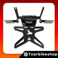 ราคา ท้ายสั้นแม่เหล็ก เฉพาะรุ่น CB650R CBR650R 2021 2023 แบรนด์ BuffaloWings พับเก็บได้ พร้อมไฟเลี้ยวแต่งและไฟส่องป้าย (16244248318)