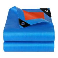 ราคา ผ้าใบกันฝน กันแดด มีหลา ผ้าฟาง บลูชีทฟ้าขาว ผ้าใบคลุมรถ ผ้าใบกันแดด ผ้าใบกันน้ำ ยขนาด2X2 2 3 2 4 3 4 4 5 5 6 6x8 มีตาไก่ ผ้าใบพลาสติกเอนกประสงค์ (15261785236)