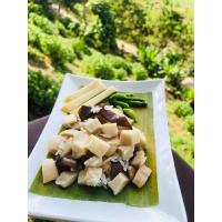 ราคา ฟาร์มเห็ดบ้านหัวน้ำ แหนมเห็ดออรินจิ ห่อละ 100 กรัม มีแบบเจ และไม่เจ (19445568219)