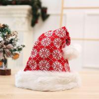 ราคา IJVBTV Christmas Hat ชุดแซนตี้ น่ารัก อ่อนนุ่ม ดาว ลายสก๊อต ผู้ใหญ่ ลาย เกล็ดหิมะ หมวกอุ่น หมวกคริสต์มาส หมวกซานตาคลอส หมวกเด็ก (20131230375)