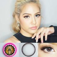 ราคา Platinum คอนแทคเลนส์ ยี่ห้อ Kitty Kawaii สีเทา มีค่าสายตา (19440898894)