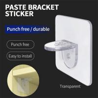 ราคา ตะขอรองรับชั้นวางของ10ชิ้น4กก ซองใส่มือถือตู้เสื้อผ้าสติ๊กเกอร์ตู้เสื้อผ้าห้องน้ำติดผนังด้วยตัวเองที่เสียบออแกไนเซอร์จัดเก็บที่ยึด (17228408243)