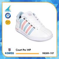 ราคา K Swiss Collection เคสวิส รองเท้าผ้าใบ รองเท้าแฟชั่น รองเท้าลำลอง สำหรับผู้หญิง W Court Pro WP 98389 175 98389 197 2990 (16477600583)