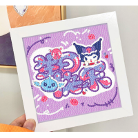 ราคา DIY Diamond Gallery Romy Happy Birthday Blessing Diamond Cartoon Handmade Gift (18622452100)