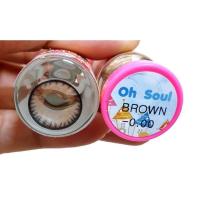 ราคา Bigeye Oh Soul gray brown คอนแทคเลนส์โอ้โซล สีเทา น้ำตาล สายตาปกติ (20124552982)
