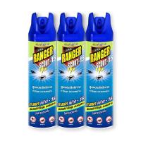 ราคา ส่งด่วน เรนเจอร์ สเก้าท์ ลบ 15 สเปรย์กำจัดยุงและแมลงสาบ 600 มล x 3 กระป๋อง Ranger Scout 15 600 ml x 3 สินค้าราคาถูก พร้อมเก็บเงินปลายทาง (14392092511)