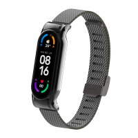 ราคา สายรัดข้อมือสแตนเลสสำหรับ Mi Band 4 3สายนาฬิกาข้อมือสำหรับเปลี่ยนสายรัดข้อมือสำหรับ Mi Band5 6 (11867062563)