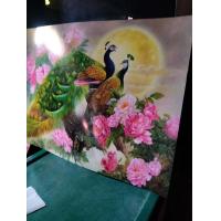 ราคา ภาพนกยูงคู่ สวยงาม ภาพติดผนัง 15 20 มีให้เลือก2แบบ สัญลักษณ์แห่งความมั่นคง ของคู่ครอง ความซื่อสัตว์ (4027140956)