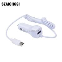 ราคา SZAICHGSI สายเคเบิ้ลใหม่50ชิ้นพร้อม Usb 3 1 Type C ที่ชาร์จแบตในรถ5V 2 1A สำหรับ Macbook 12นิ้วสำหรับ Nokia (21049619943)