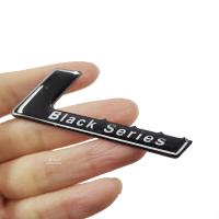 ราคา NEW 1 x ABS Black Series Logo Car Auto Rear Trunk Lid Emblem Badge Sticker Decal Replacement For Mercedes Benz AMG (20857349327)