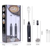 ราคา เครื่องตีฟองนม เครื่องตีฟองนมไฟฟ้า ชาร์จแบบUSB เครื่องตีฟอง พกพาสะดวก อุปกรณ์ทำขนม ที่ตีฟองนม (21235825905)