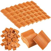 ราคา Roof Tiles Model Building Set Miniature Tiles Roof Tiles Dollhouse Shingles Fake Tile Model Landscape Accessories100Pcs (20169310991)