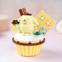 ราคา บล็อกตัวต่อ Sanrio Hello Kitty รูปเค้ก MyMelody Cinnamoroll Pompurin Kuromi ขนาดเล็กของเด็กผู้หญิงของขวัญของเล่นเพื่อการศึกษาเด็ก (20168561428)