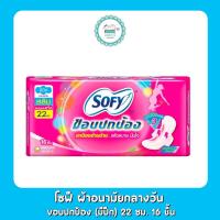 ราคา โซฟี ผ้าอนามัยกลางวัน ขอบปกป้อง มีปีก 22 ซม 16 ชิ้น (19828668586)