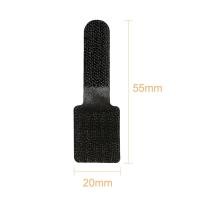 ราคา GUUGEI 1 5 10 20ชิ้นผูกสายการจัดการ Winder สายรัด Velcro ลวดออแกไนเซอร์ลวดนำมาใช้ใหม่ลวดกาวห่วงตะขอสายรัดไนลอนออแกไนเซอร์สายไฟผูก (16097940722)