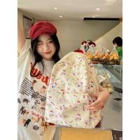 ราคา กระเป๋าลายแมวการ์ตูนกระเป๋าสะพายไหล่แบบลำลองกระเป๋าผ้าใบน่ารัก Hello Kitty สำหรับผู้หญิง (21232452886)