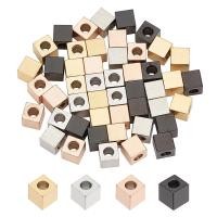 ราคา 48Pcs 4 Color Stainless Steel Cube Beads Large Hole Loose Spacer Beads Square Slide Beads for Bracelet Necklace Jewelry Making Hole 3mm (20582455024)