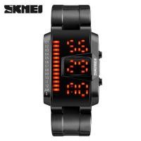 ราคา พร้อมส่ง 1 2วันได้รับ นาฬิกาข้อมือ แบรนด์ SKMEI 1179 เอสเคมี่ นาฬิกาผู้ชาย นาฬิกาผู้หญิง นาฬิกาแฟชั่น สายสแตนเลส สายเหล็ก ระบบดิจิตอล LED กันน้ำ มีบริการเก็บเงินปลายทาง (20458604114)