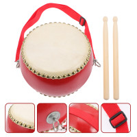 ราคา กลองเต้นรำเด็กมือเคาะดนตรีจีนนิ้ว Taiko ฉาบของเล่นไม้เครื่องมือกลองพื้นบ้านตะลุมพุกฆ้อง Suona (20444782569)