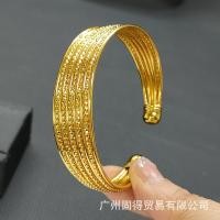 ราคา ดูไบ 24k สร้อยข้อมือวงแหวนเส้นเล็กเวียดนามแซนด์โบฮีเมียนสร้อยข้อมือหญิงทองเหลืองชุบทองหลายห่วง (19845148392)