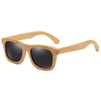ราคา แว่นกันแดดไม้ Gm Polarized กรอบไม้ไผ่ธรรมชาติแฮนด์เมดกล่องไม้ S1725 (16172677017)