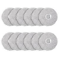 ราคา Pack of 12 Wipes Replacement Spare Parts Accessories for Xiaomi X10 Dreame L10S Ultra L10 Ultra Robot Vacuum Cleaner Microfibre Wet Mop Pads (19686693662)