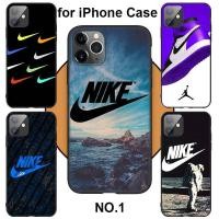 ราคา IPhone 11 12 Mini X Xs XR Pro Max 6 6S 7 8 6 7 8 Plus 5 5S SE 2020ปลอกโทรศัพท์นุ่ม1075 NIKE แฟชั่นเคสใส่โทรศัพท์ปกหลังแบบเต็มกันกระแทก Softcase (7387999922)