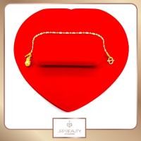 ราคา สร้อยข้อมือ สร้อยข้อมือสองกษัตริย์ ห้อยถุงทอง น้ำหนัก 2สลึง มีความยาวให้เลือก วัสดุชุบด้วยเศษทอง เน้นมาตรฐานความเหมือนของจริง (1385262224)
