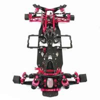ราคา For 1 10 D4 AWD EP Sakura Drift Racing Frame Body Kit Alloy Carbon FiberFour Wheel Drive Racing Frame (20943533509)