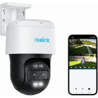 ราคา REOLINK PTZ Security Camera System 4K IP PoE 360 Camera with Dual Lens Auto 6X Hybrid Zoomed Tracking 355 Pan 90 Tilt Outdoor Surveillance AI Detection Trackmix PoE (20406714266)