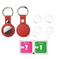 ราคา Apple Airtag Leather Airtag Case Holder Airtag Keychain Compatible with Apple Air Tags Dog Collar Apple Air Tags Holder for Car Key Bag Schoolbag Dog Leash B (20157907181)