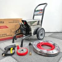 ราคา Molita เครื่องฉีดน้ำแรงดันสูง คาร์แคร์ล้างรถ โรงงานอุตสาหกรรม ผู้รับเหมาฉีดล้างพื้น ล้างพื้นคราบฝังแน่น ต้องมี HB 001 กำลัง 3500W ฉีดได้ 2 องศา (20406775926)