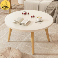 ราคา โต๊ะพับญี่ปุ่นแบบทรงกลม เหมาะสำหรับการนั่งรับประทานอาหาร นั่งทำงาน โต๊ะโน๊ตบุ๊ค อ่านหนังสือ เส้นผ่านศูนย์กลางวงกลม 60 cm สูง 35 cm (20976918796)