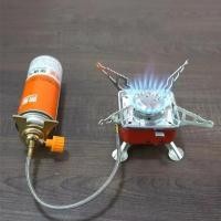 ราคา เตาแก๊สแบบพกพา เตาแก๊สแคมป์ปิ้ง เพิ่มความปลอดภัยด้วยสายยาวพิเศษ สำหรับต่อกับแก๊สกระป๋อง เล็กกระทัดรัด มาพร้อมกระเป๋าใส่ (20962741443)