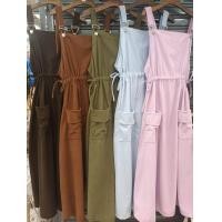 ราคา TP เอี๊ยมกระโปรงยาวผ้าลูกฟูก สาวมุสลิม คนท้อง สาวอวบใส่ได้ (20543636565)