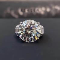 ราคา แหวนเพชรโมอีส 5 กะรัต น้ำ 100 เงินแท้ 925 ชุบทองคำขาว (20025469140)