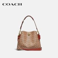 ราคา COACH กระเป๋าสะพายไหล่ผู้หญิงรุ่น Willow Shoulder Bag In Signature Canvas สีครีม C2745 B4NQ4 (7185206968)