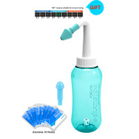 ราคา ล้างจมูกพัลส์น้ำ300มล ล้างจมูกขวดเครื่องสำอางฉีดน้ำที่สเปรย์ทำความสะอาดจมูก10ถุง2 7กรัมล้างแป้งยาปฏิชีวนะจมูกเกลือสำหรับผู้ใหญ่จมูกอักเสบแพ้ไซนัสเครื่องมือล้างจมูกทุกวัน (20237657335)