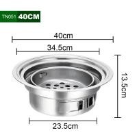 ราคา เตาปิ้งย่างถ่าน กระทะปิ้งย่าง เตาปิ้งย่างแบบถ่าน ตะแกรงย่าง เตาปิ้งย่างเกาหลี บาร์บีคิวเชิงพาณิชย์ย่างถ่าน (21119485715)