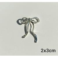 ราคา Bows pendant จี้โบว์ ribbon necklace (21205925408)