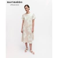 ราคา MARIMEKKO KALLIOKIELO 2 JUHLAUNIKKO เดรสลายดอกไม้ สีครีม (18476631537)